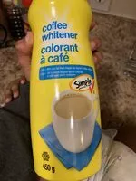 Mängden socker i Coffee whitener