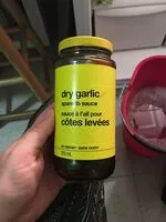 Mängden socker i Sauce pour côtes ail doux