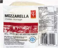 Mängden socker i Mozzarella cheese