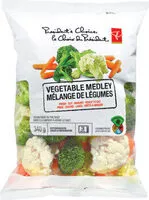 Mängden socker i Vegetable medley