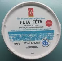 Mängden socker i Light feta cheese in brine