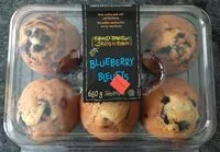 Mängden socker i Blueberry Muffin