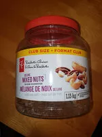 Mängden socker i Deluxe mixed nuts