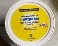 Mängden socker i 68% vegetable oil margarine