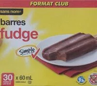 Mängden socker i Barres fudges