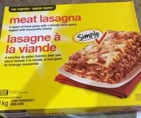 Mängden socker i Lasagne à la viande