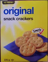 Mängden socker i original snack crackers
