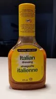 Mängden socker i Italian dressing