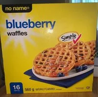 Mängden socker i Gauffres bleuets