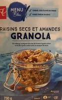 Mängden socker i Raisin & almond granola cereal