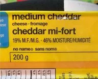 Mängden socker i Cheddar mi-fort