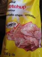 Mängden socker i Ketchup Flavour Potato Chips