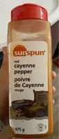 Mängden socker i Poivre de Cayenne