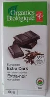 Mängden socker i European extra dark chocolate