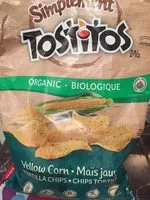Mängden socker i Simply Organic Yellow Corn Tortilla Chips