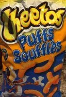 Mängden socker i Cheetos puffs soufflés