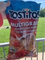 Mängden socker i Tostitos multigrain poivrons rouges grillés