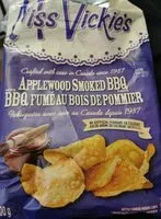 Mängden socker i Chips bbq fumé au bois de pommier