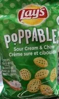 Mängden socker i Poppables Sour Cream & Chive