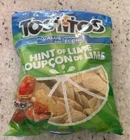 Mängden socker i Tostitos Hint of Lime