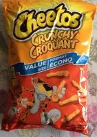Mängden socker i Crunchy Cheetos