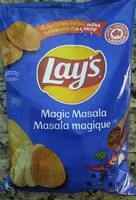 Mängden socker i Magic Masala Ridged Flavoured Potato Chips