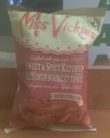 Mängden socker i Sweet & Spicy Ketchup Flavour Kettle Cooked Potato Chips