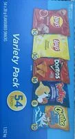 Mängden socker i Chips Variety pack