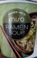 Mängden socker i Miso Instant Ramen Soup