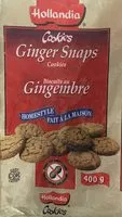 Mängden socker i Ginger snaps