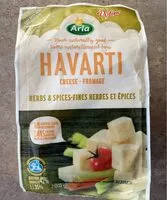 Mängden socker i Havarti Herbs & Spices