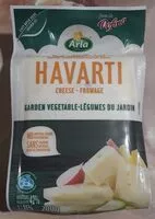 Mängden socker i Havarti Légumes du jardin