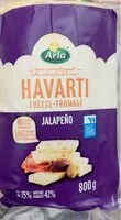 Mängden socker i Havarti