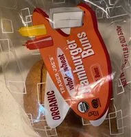 Mängden socker i Whole wheat hamburger buns