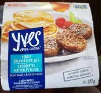 Mängden socker i Veggie breakfast patties