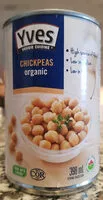 Mängden socker i Organic chickpeas