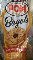 Mängden socker i Bagels 12 céréales
