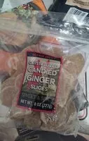 Mängden socker i Crystallized Candied Ginger Slices