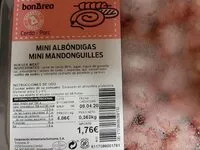 Mängden socker i Mini albóndigas