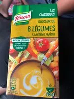 Mängden socker i soupe knorr au 8 légumes