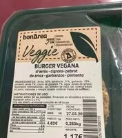 Mängden socker i Burger vegana