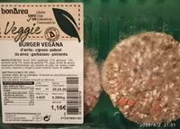 Mängden socker i Burguer vegana