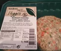 Mängden socker i Burger vegana