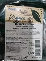 Mängden socker i Burger vegana