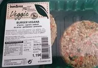 Mängden socker i Burger vegana Bonarea