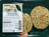 Mängden socker i Bonarea Burger vegana