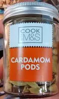 Mängden socker i Cardamome Pods