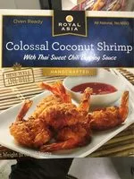 Mängden socker i Colossal coconut shrimp