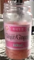 Mängden socker i Gingembre