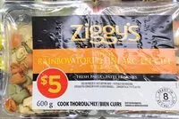 Mängden socker i Tortellini arc-en-ciel